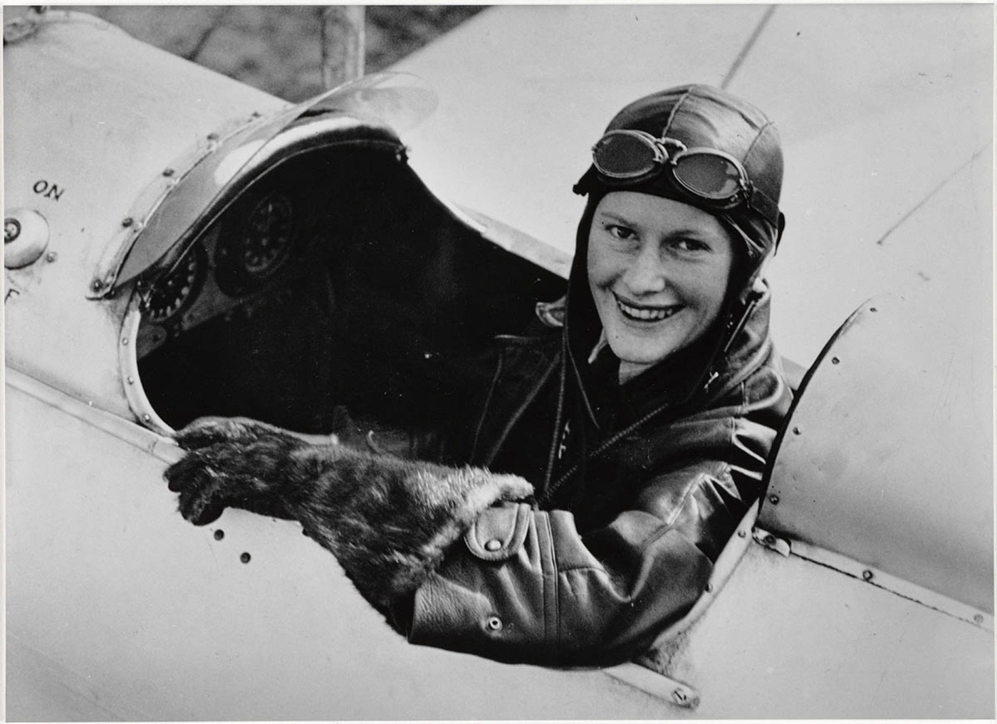 Nancy- Bird in a Gypsy Moth at Kingsford Smith Flying School