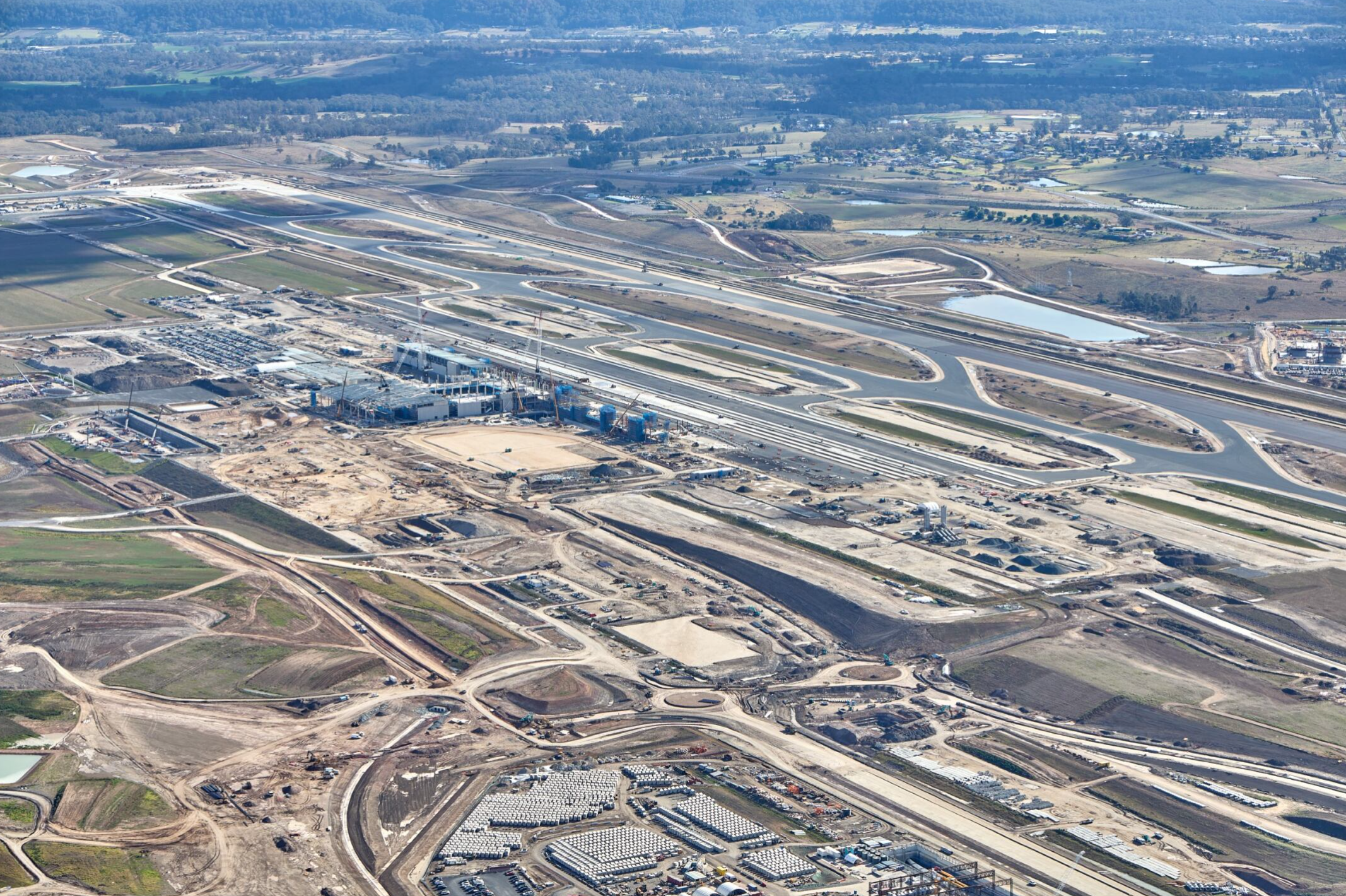 Aerial of Site August 2023