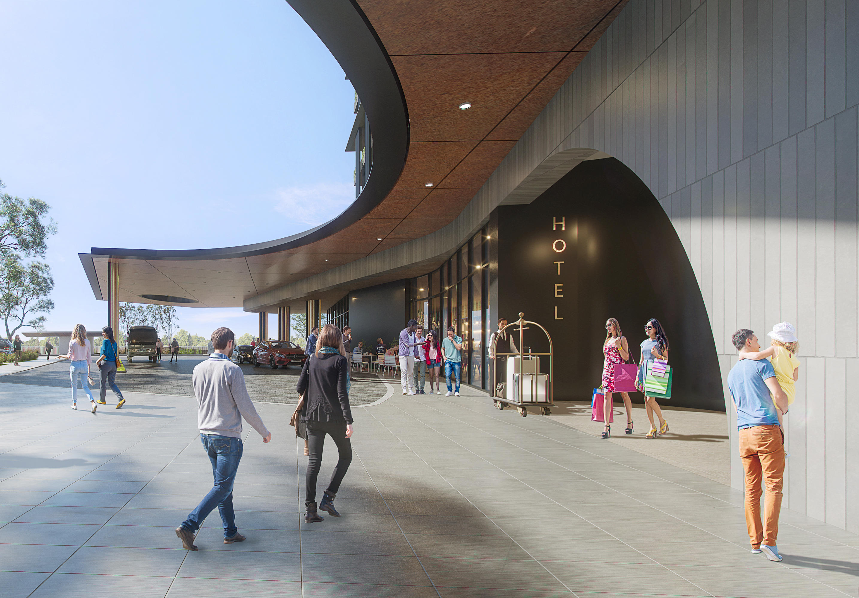 Business precinct stage one hotel